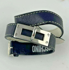 Cinturino 4Ever Love Moachino Original Vintage New Old Stock Pelle Donna 14mm