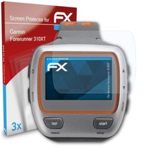 atFoliX 3x Pellicola Protettiva per Garmin Forerunner 310XT chiaro