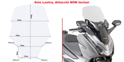 Givi solo parabrezza - givi,