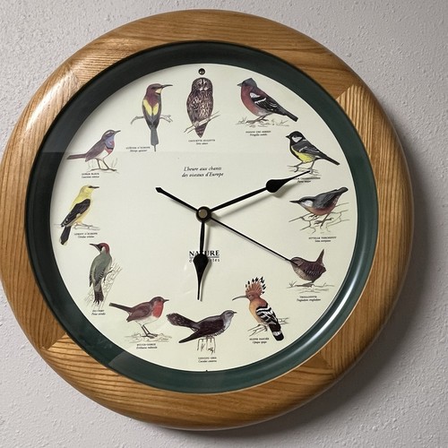 Orologio europeo bird singing - orologio,
