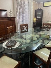 tavolo in cristallo