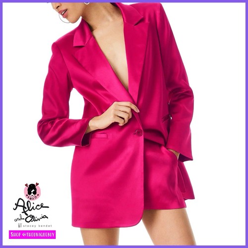 Giacca blazer raso - , alice