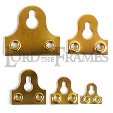 IMMAGINE SLOT 19-50 mm LASTRE DI VETRO PLACCATE IN OTTONE - TELAIO SICURO APPESO