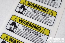 Adesivo etichetta ATTENZIONE