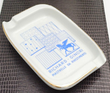 RICHARD-GINORI PIASTRELLE DA RIVESTIMENTO PORTACENERE ANNI '50/60PUBBLICITARIO