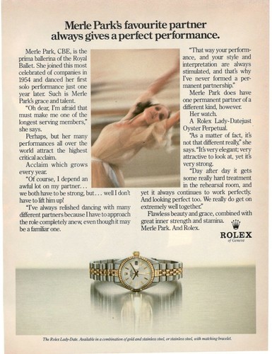 Rolex lady date pubblicità - rolex,