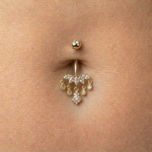 Anello ombelico pendente