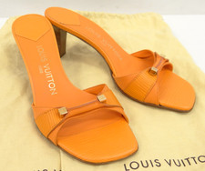 LOUIS VUITTON Epi sandali muletto pelle LV arancione 35 1/2 Italia 54220659600 2