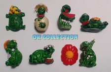 KINDER FERRERO TARTALLEGRE TARTARUGHE 1992 Lotto di n° 7 sorpresine come da foto