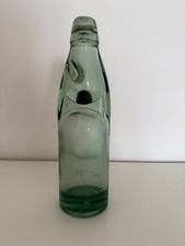 Vintage Bottiglia della Gassosa con Pallina Victory in Vetro Anni 40