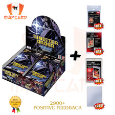 Digimon Sinister Order EX10 JAP PREORDER FREE SLEEVES BUNDLES