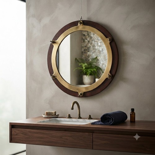 Specchio antico stile marina - specchio,