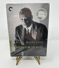 PAUL ROBESON PORTRAITS OF THE ARTIST 4 Dvd Boxset 8 Films CRITERION NEW SEALED