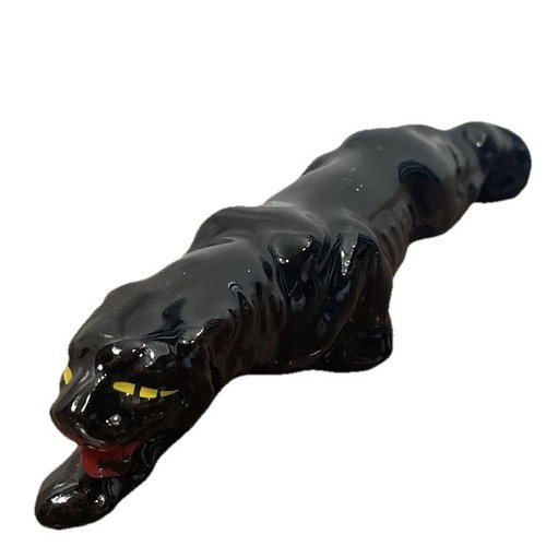 Statuina vintage pantera - , nera