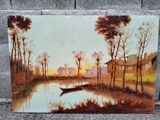 Olio Su Tela Francesco