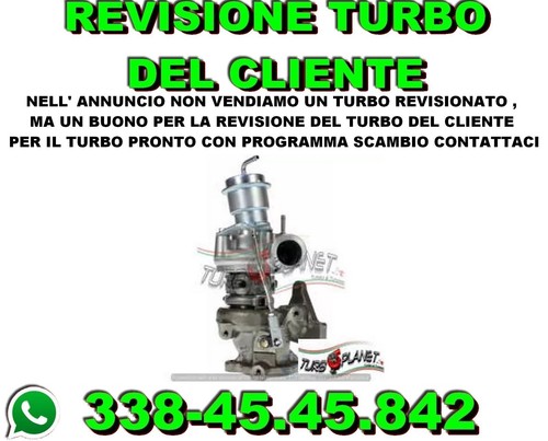 Turbina turbocompressore td02 - turbina,