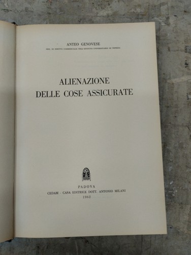Alienazione delle cose