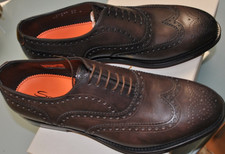 SANTONI STRINGATE PELLE GOODYEAR MARRONE TG 42 850,00 CART. SANT -096