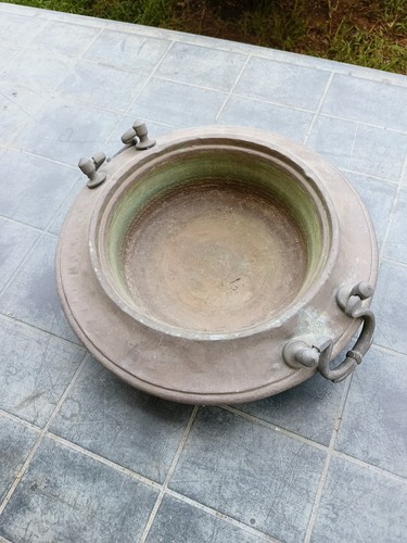 Braciere antico rame con - antico,