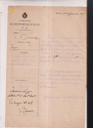 Comando distretto militare - distretto,