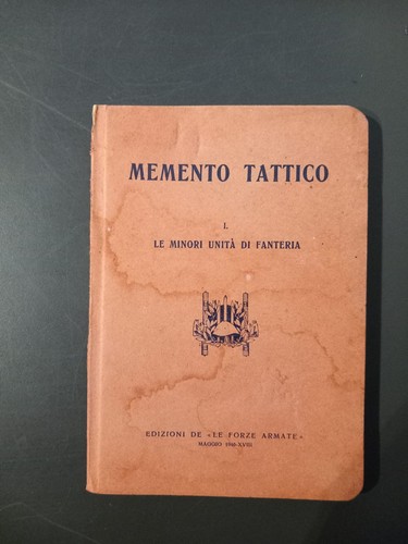 Memento tattico vol le - tattico,
