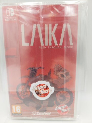 Laika aged through blood - through,