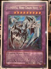 Elemental Hero Chaos Neos GLAS-EN036 - 1° Edizione - Gioco leggero per gioco moderato