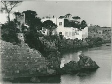 1940ca ISOLA D'ISCHIA villa originale Premiata Fotografia Provitola Napoli