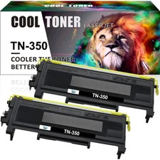 2 TN350 BLACK Toner Compatible