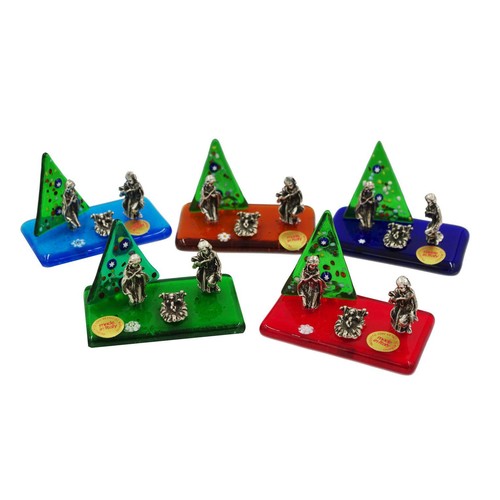 Mini presepe con albero - con, di