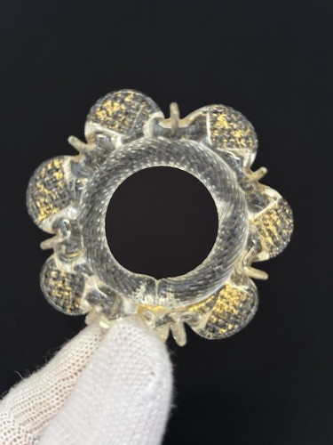 Anello 7cm vetro murano - d-7cm,