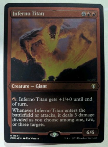 Inferno titan incisione - titan, su