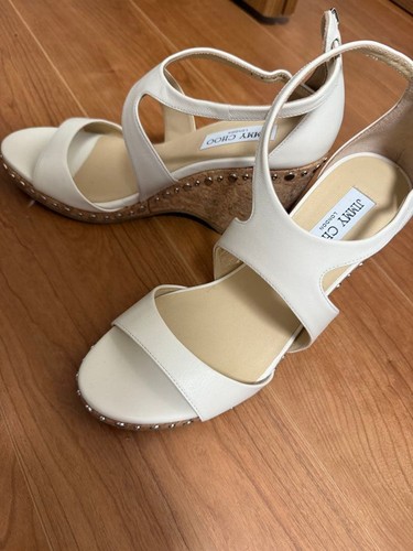 Sandali con zeppa jimmy choo - sandali,