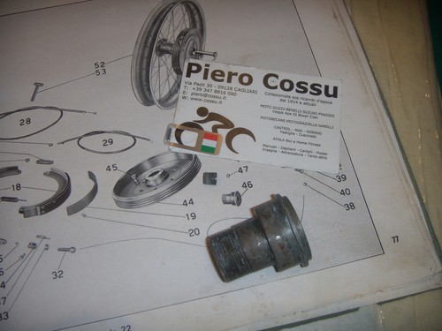 Bussola guida perno - *bussola, di