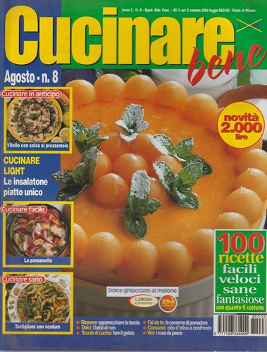 Rivista cucinare bene - anno, 2