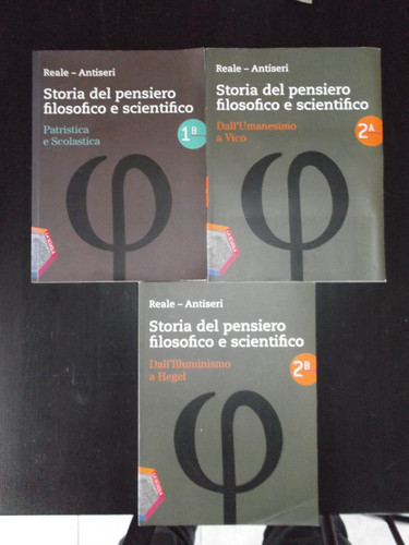 Reale antiseri tomi storia - antiseri,