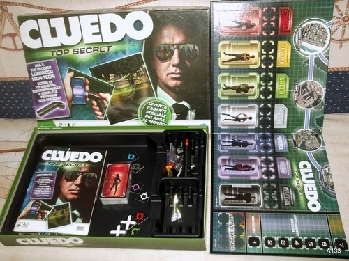 Cluedo top secret hasbro - top, secret–hasbro
