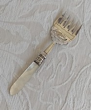 Forchettina per Sardine con Manico Madreperla Silver Plate Sardine Fork