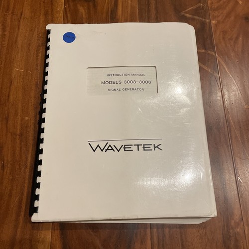 Wavetek generatore di - ~,