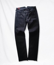 EVISU pantaloni colore nero