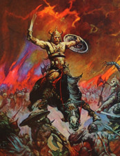 1975 FRANK FRAZETTA Poster