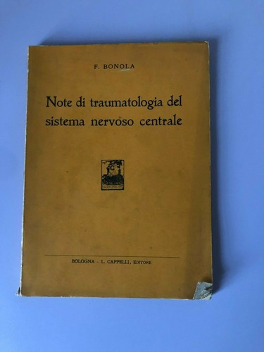 Note traumatologia del - di,