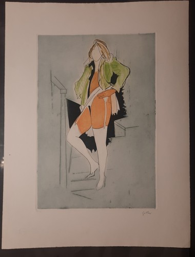 Guttuso 55x75 incisione - , in