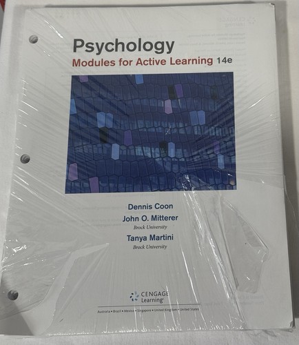 Psychology modules for active - psychology:,
