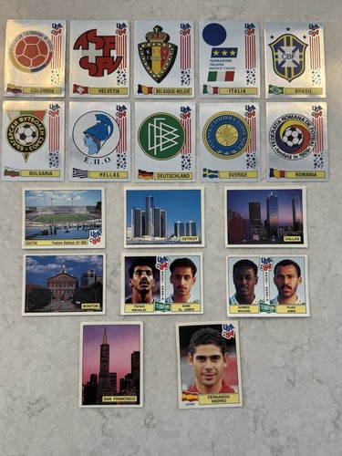 Panini world cup usa - usa, 94
