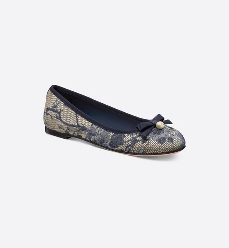 Ballerina piatta dior cannage - ballerina,