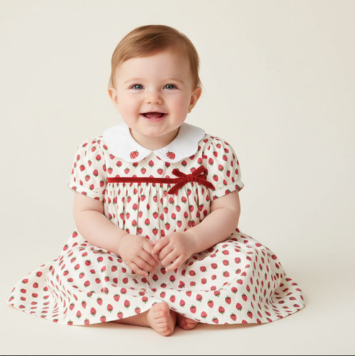 Vestito bambina - , panna