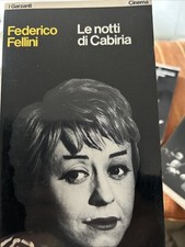 Libro SCENEGGIATURA LE NOTTI DI CABIRIA . FEDERICO FELLINI 1981 . I GARZANTI