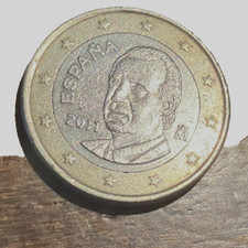 Moneta 1 euro Spagna 2011