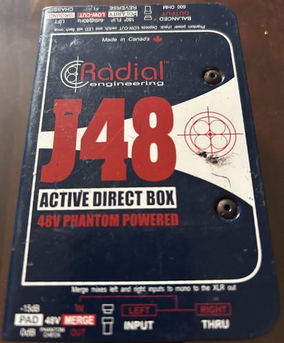 Radial engineering j48 active - engineering,